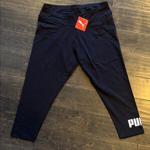 PUMA (L) Women’s Black Leggings
